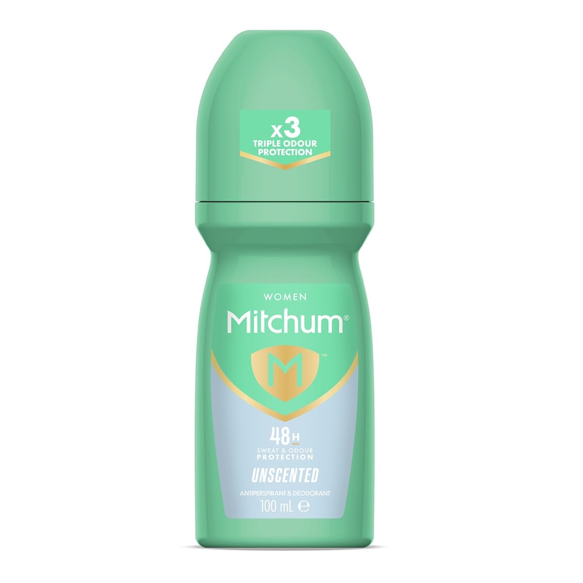 Mitchum 48HR Protection Unscented Roll On 50ml