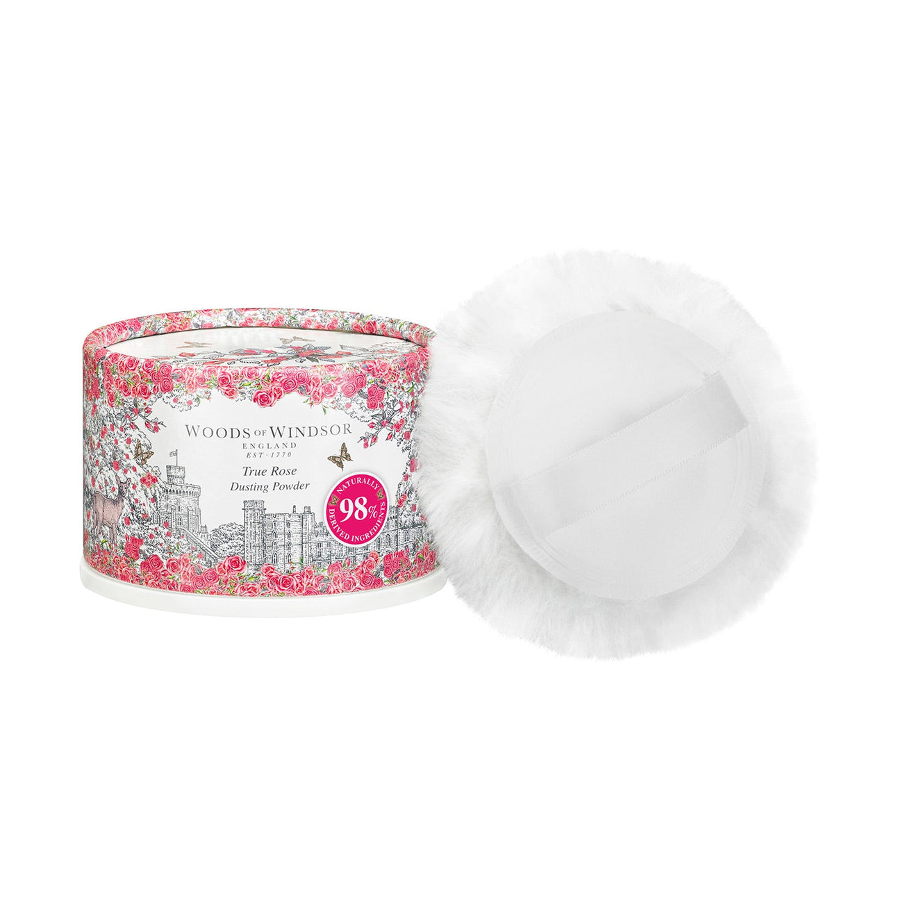 Woods of Windsor True Rose Dusting Powder 100g
