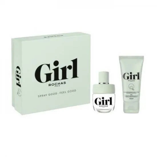Rochas Girl Gift Set 100ml EDT + 7.5ml EDT + 100ml Body Lotion