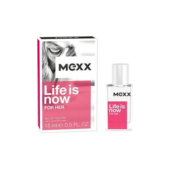 Mexx Life Is Now for Her Eau de Toilette 15ml Spray