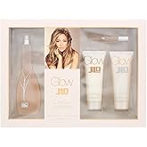 Jennifer Lopez Glow Gift Set 100ml EDT +  75ml Body Lotion + 75ml Shower Gel