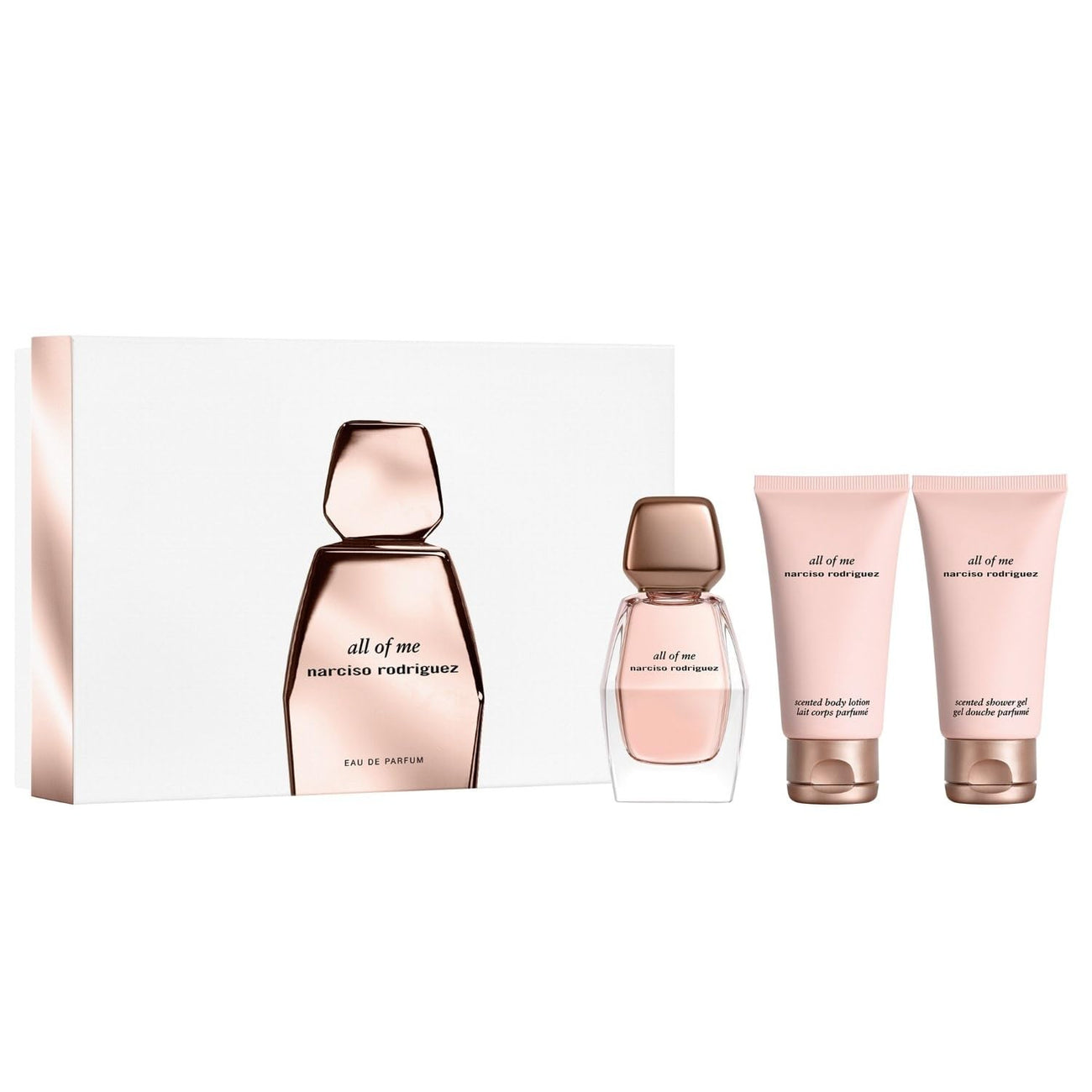 Narciso Rodriguez All Of Me Gift Set 50ml EDP + 50ml Body Lotion + 50ml Shower Gel