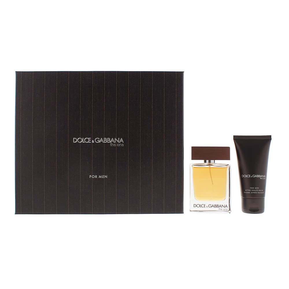 Dolce & Gabbana The One Gift Set 100ml EDT + 50ml Aftershave Balm + 50ml Shower Gel
