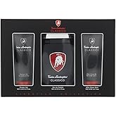 Lamborghini Classico Gift Set 125ml EDT + 100ml Aftershave Balm + 100ml Shower Gel