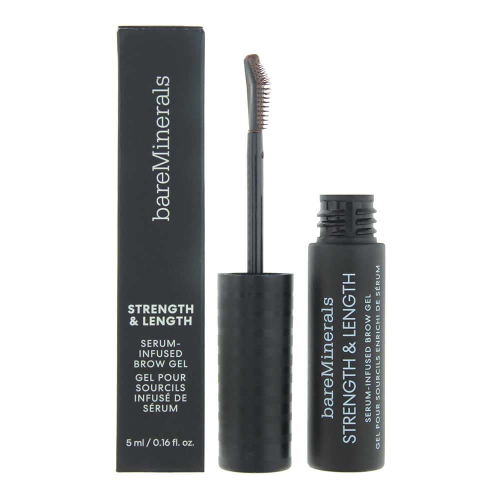 bareMinerals Strength & Length Serum-Infused Brow Gel 5ml - Chesnut
