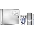 Paco Rabanne Invictus Gift Set 100ml EDT + 150ml Deodorant Spray + 10ml EDT