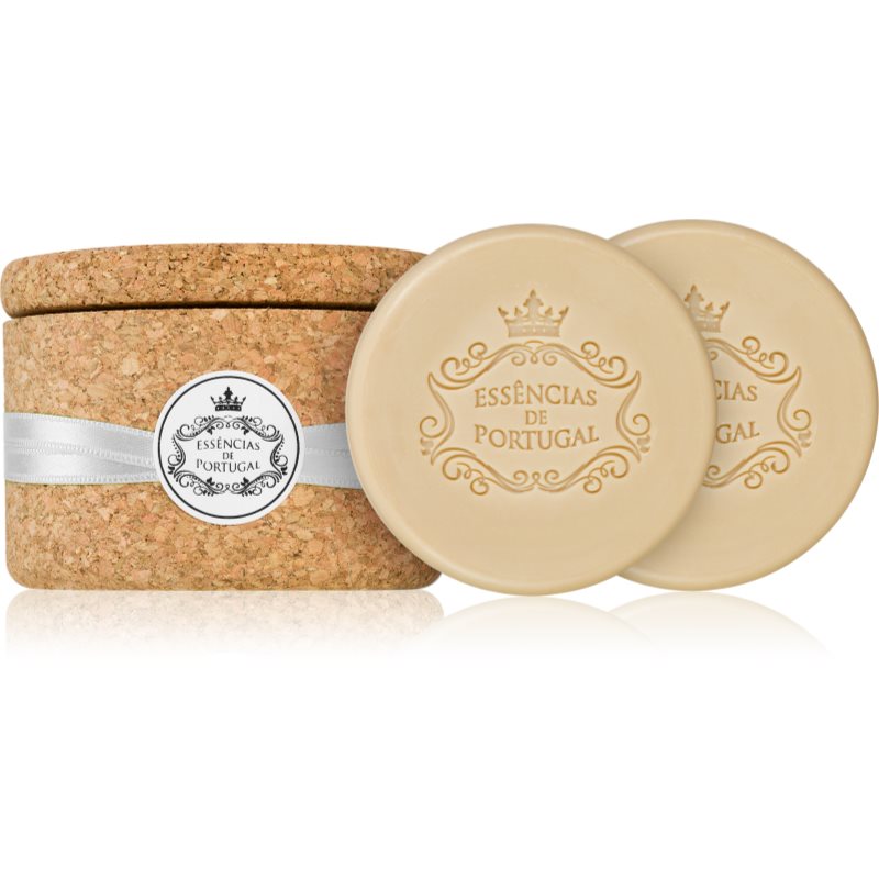 Essências de Portugal Cork Jewel-Keeper White Jasmine Soap 2x50g