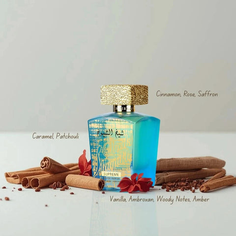 Lattafa Sheikh Al Shuyukh Supreme Eau de Parfum 100ml Spray