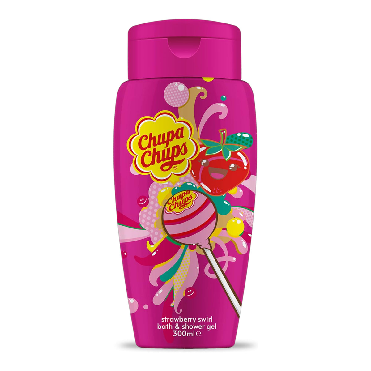Chupa Chups Body Care 4pc Gift Set : Shower & Bath Cream 2x 100ml + Body Butter 100ml + Bath Fizzer 60gr