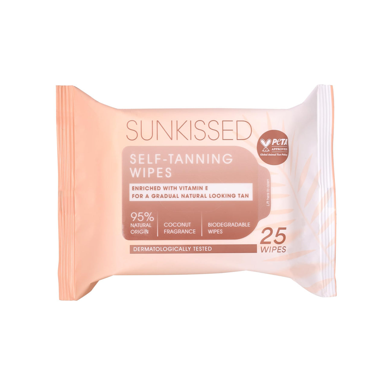 Sunkissed Skin Cucumber Cleansing Wipes - 25 Pieces