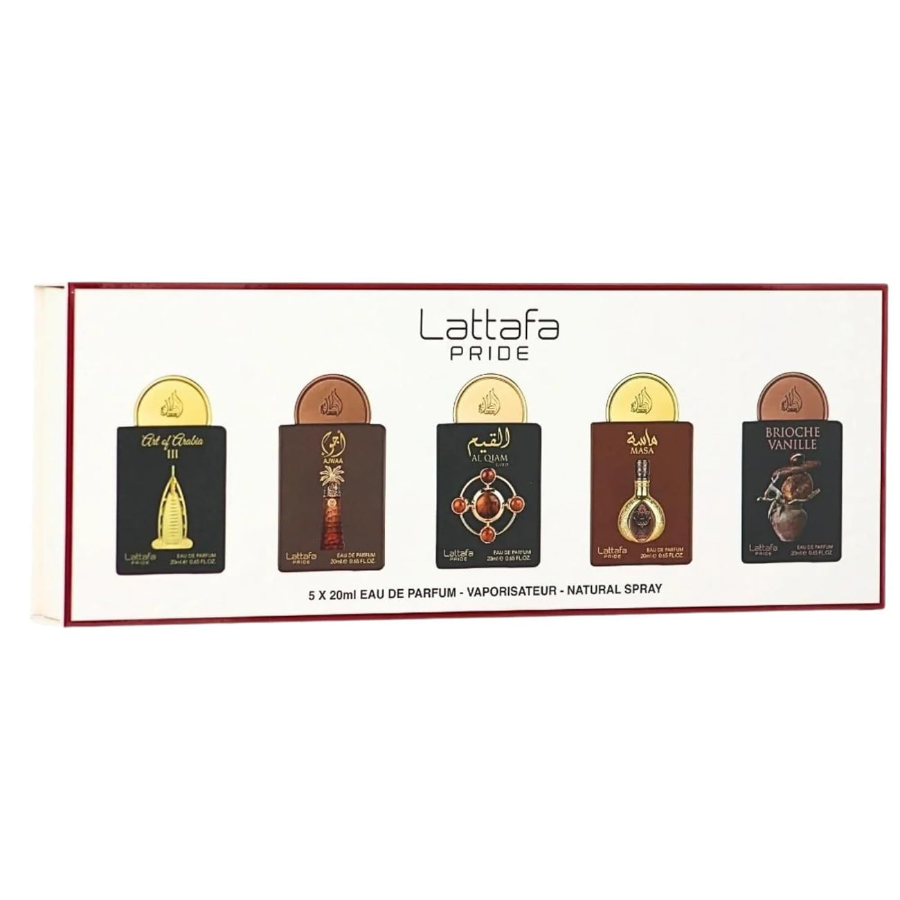 Lattafa Pride Gift Set Collection No.5 - 5 x 20ml