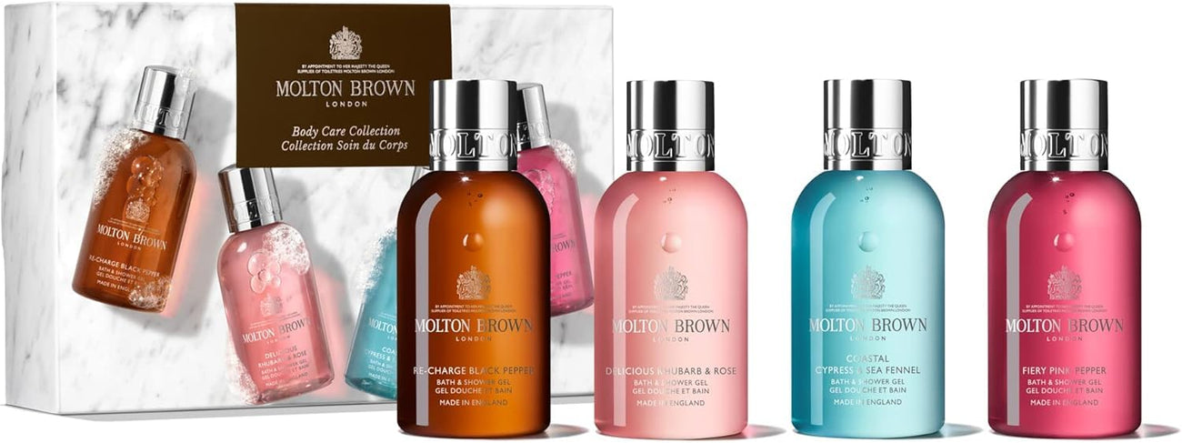 Molton Brown Woody & Floral Body Care Collection 4 X 100ml