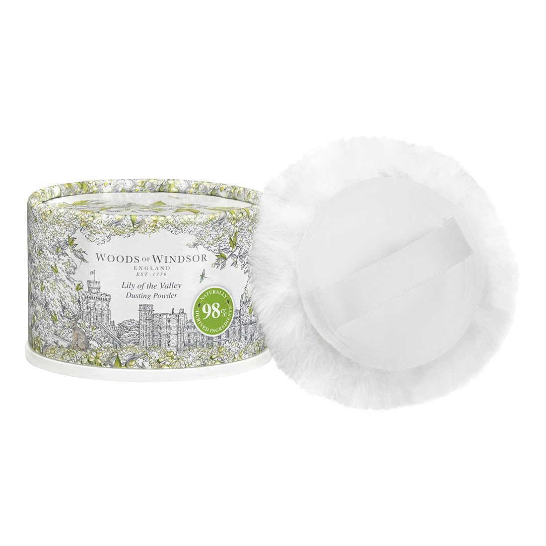 Woods of Windsor Lily of the Valley Dusting Powder 100g