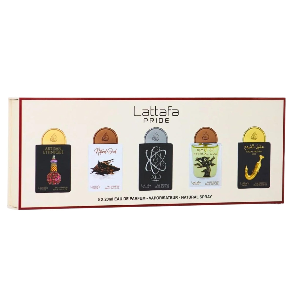 Lattafa Pride Gift Set Collection No.3 - 5 x 20ml