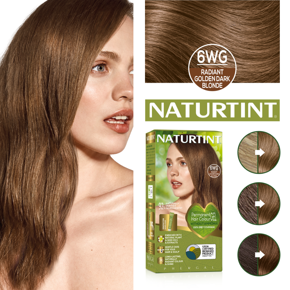 Naturtint Permanent Gel Hair Colour 170ml - 8N Wheat Germ Blonde