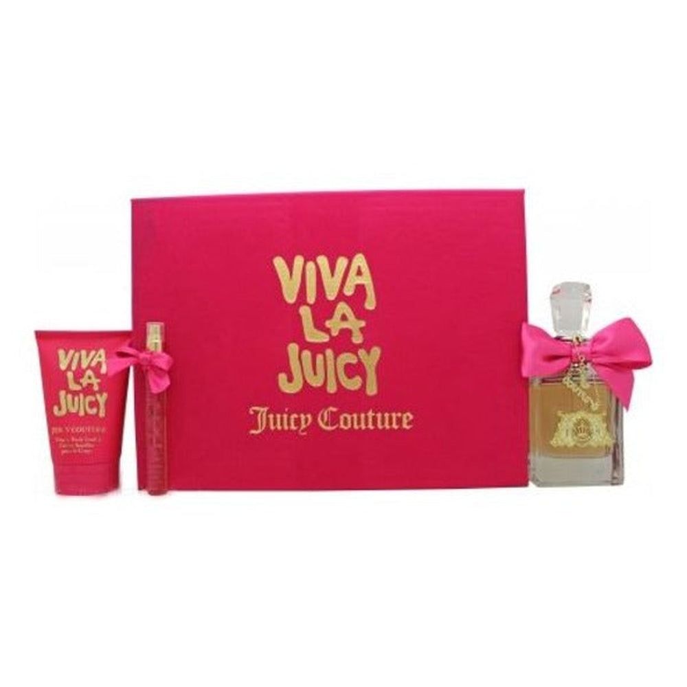 Juicy Couture Viva La Juicy Gift Set 100ml EDP + 125ml Body Souffle