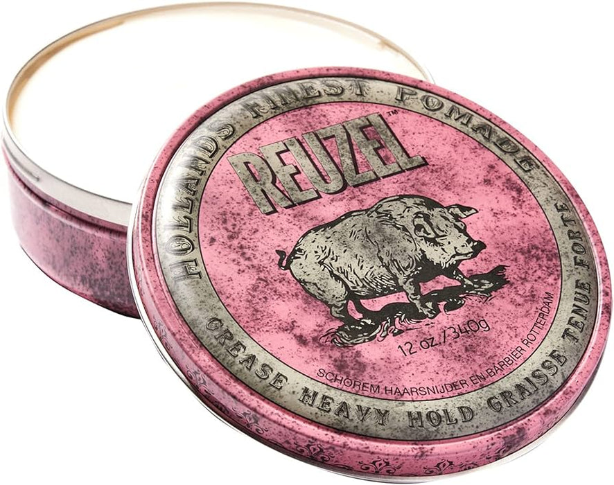 Reuzel Pink Heavy Hold Grease Pomade 113g