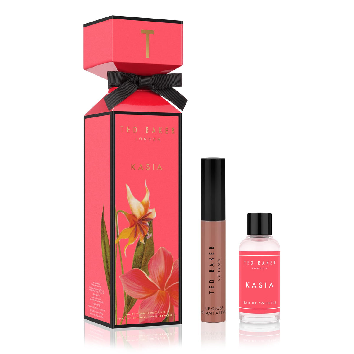 Ted Baker Kasia Cracker Gift Set 15ml EDT + 8ml Lipgloss