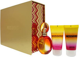 Missoni (2015) Gift Set 50ml EDT + 50ml Body Lotion + 50ml Shower Gel