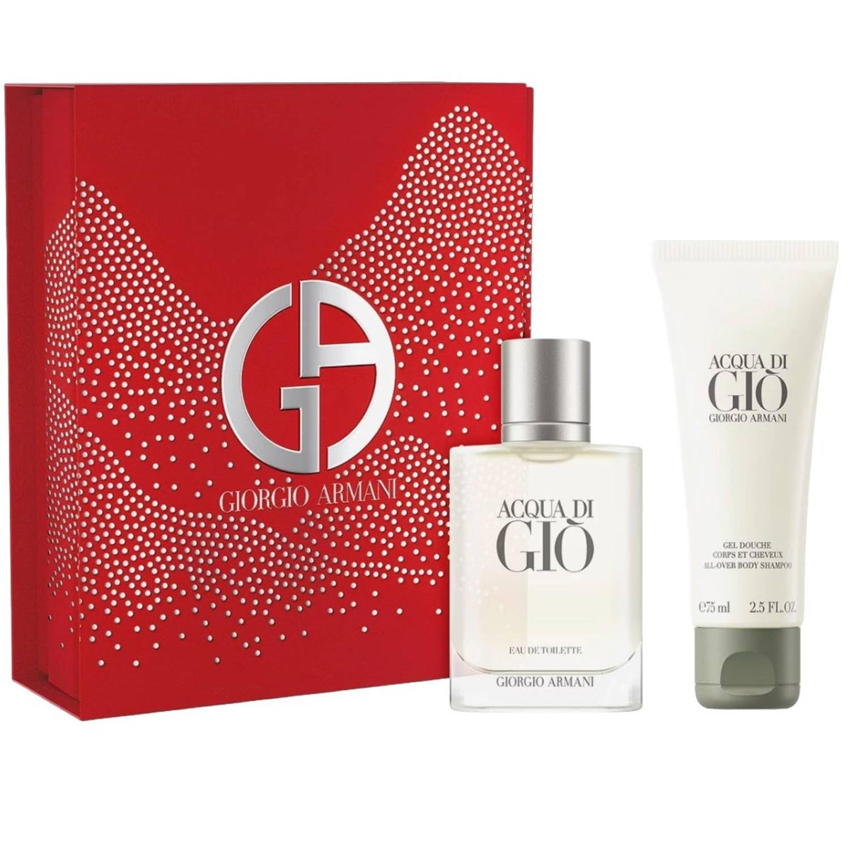 Giorgio Armani Acqua Di Gio Christmas Gift Set 50ml EDT + 15ml EDT
