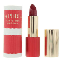 La Perla Matte Silk Lipstick - #107 - Cherry Red - 3.5g