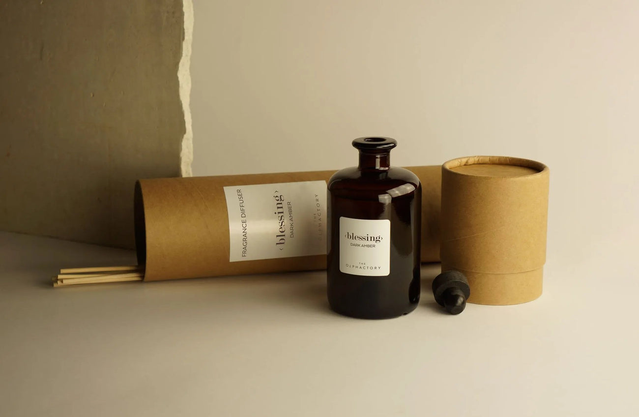 The Olphactory Blessing Dark Amber Reed Diffuser 100ml
