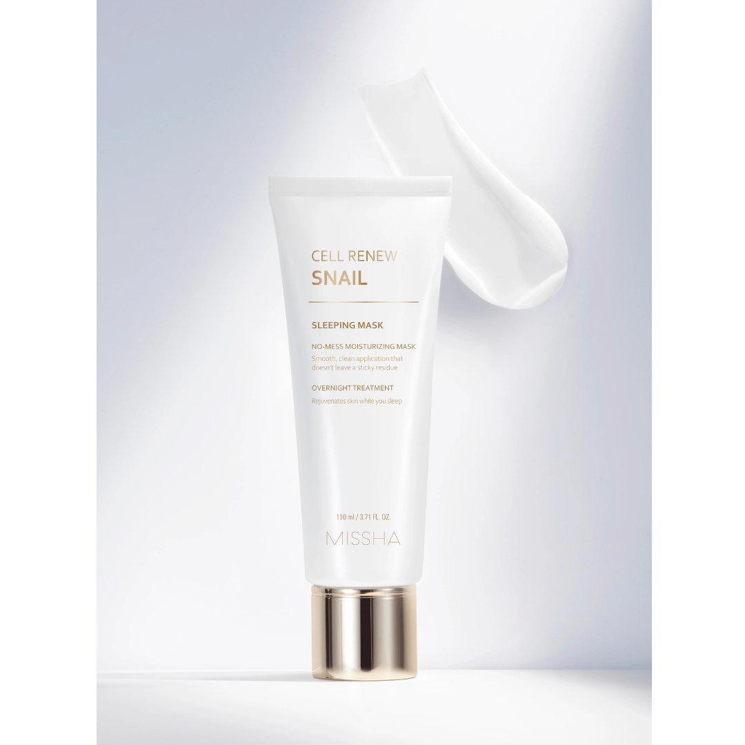 Missha Super Aqua Cell Renew Snail Sleeping Mask 110ml - For Dry Skin