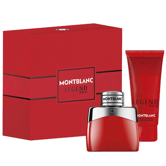 Mont Blanc Legend Red Gift Set 100ml EDP + 100ml Shower Gel + 7.5ml EDP