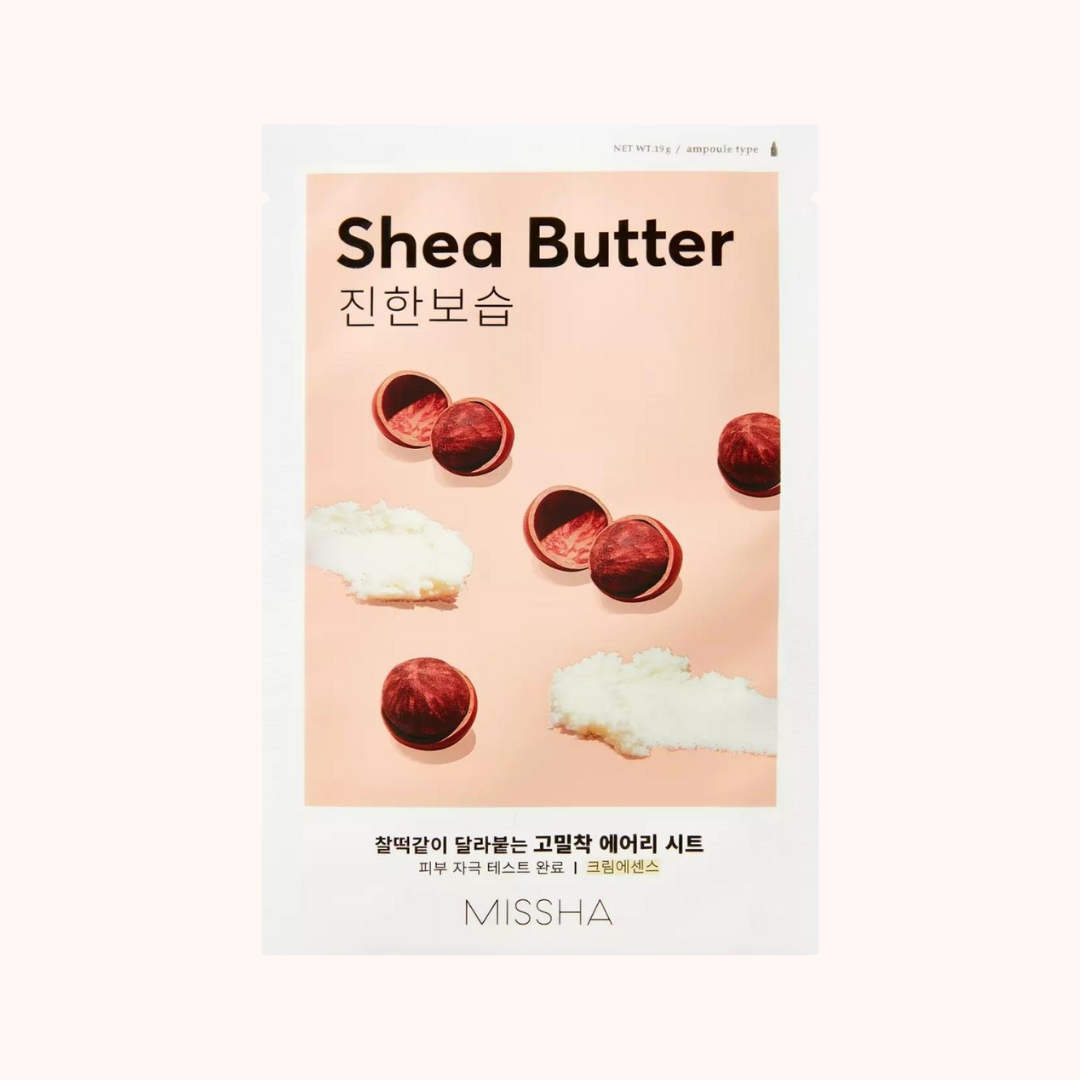 Missha Airy Fit Sheet Mask 19g - Shea Butter