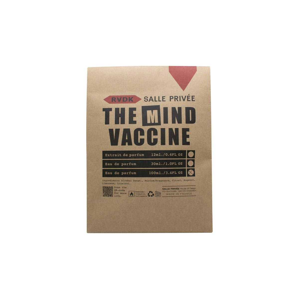 Salle Privée x RVDK The Mind Vaccine Eau de Parfum 100ml Spray