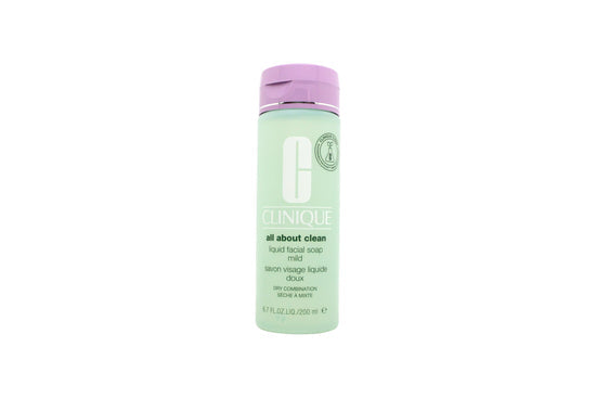 Clinique Cleansing Range Liquid Facial Soap 200ml Mild