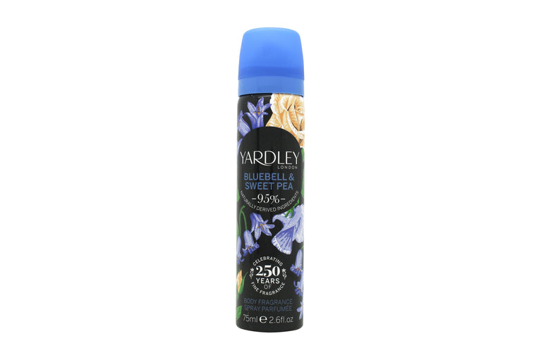 Yardley English Bluebell & Sweet Pea 75ml Body Spray