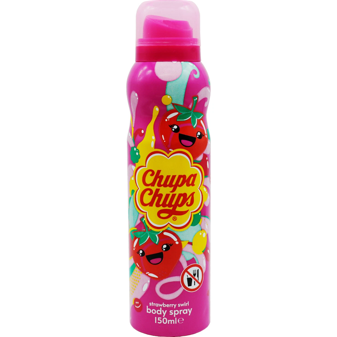 Chupa Chups Body Scrub Duo: 220g Shower Scrub Orange + 220g Body Butter Strawberry