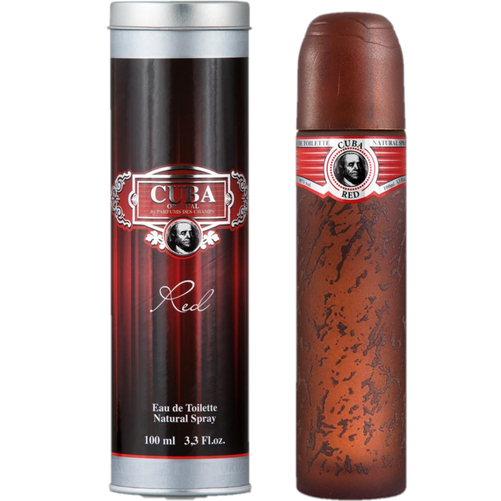 Cuba Red Eau de Toilette 100ml Spray