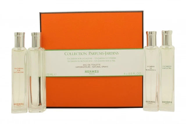 Hermès The Parfums-Jardin Collection Travel Gift Set 4 Pieces