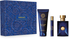 Versace Pour Homme Dylan Blue Gift Set 100ml EDT + 150ml Shower Gel + 5ml EDT