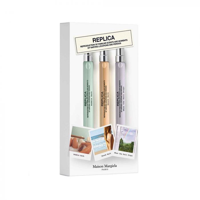 Maison Margiela Replica Discovery Gift Set 10ml Beach Walk EDT + 10ml Lazy Sunday Morning EDT + 10ml Under the Lemon Tree EDT
