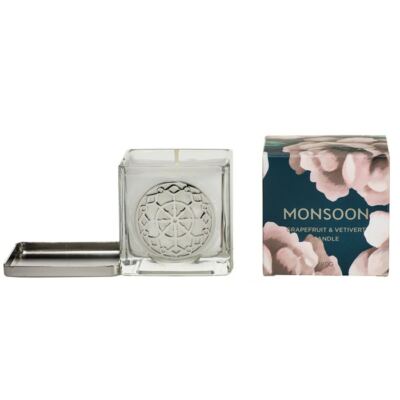 Monsoon Grapefruit & Vetiver Scented Candle 180g