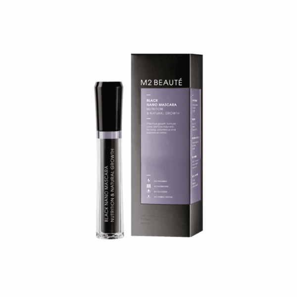 M2 Beauté Black Nano Mascara 6ml - Black