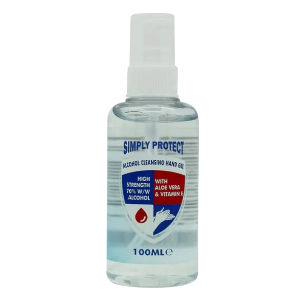 Simply Protect Alcohol Cleansing Hand Gel 100ml
