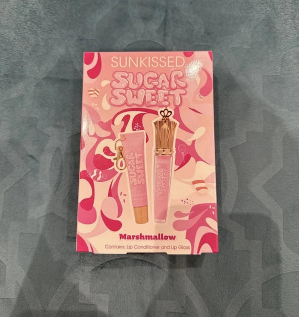 Sunkissed Sugar Sweet Mango Gift Set 16ml Lip Conditioner + 8ml Lip Gloss