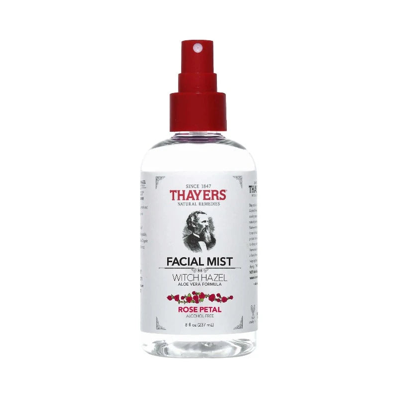 Thayers Witch Hazel Aloe Vera Formula Facial Mist 237ml - Rose Petal/Alcohol Free