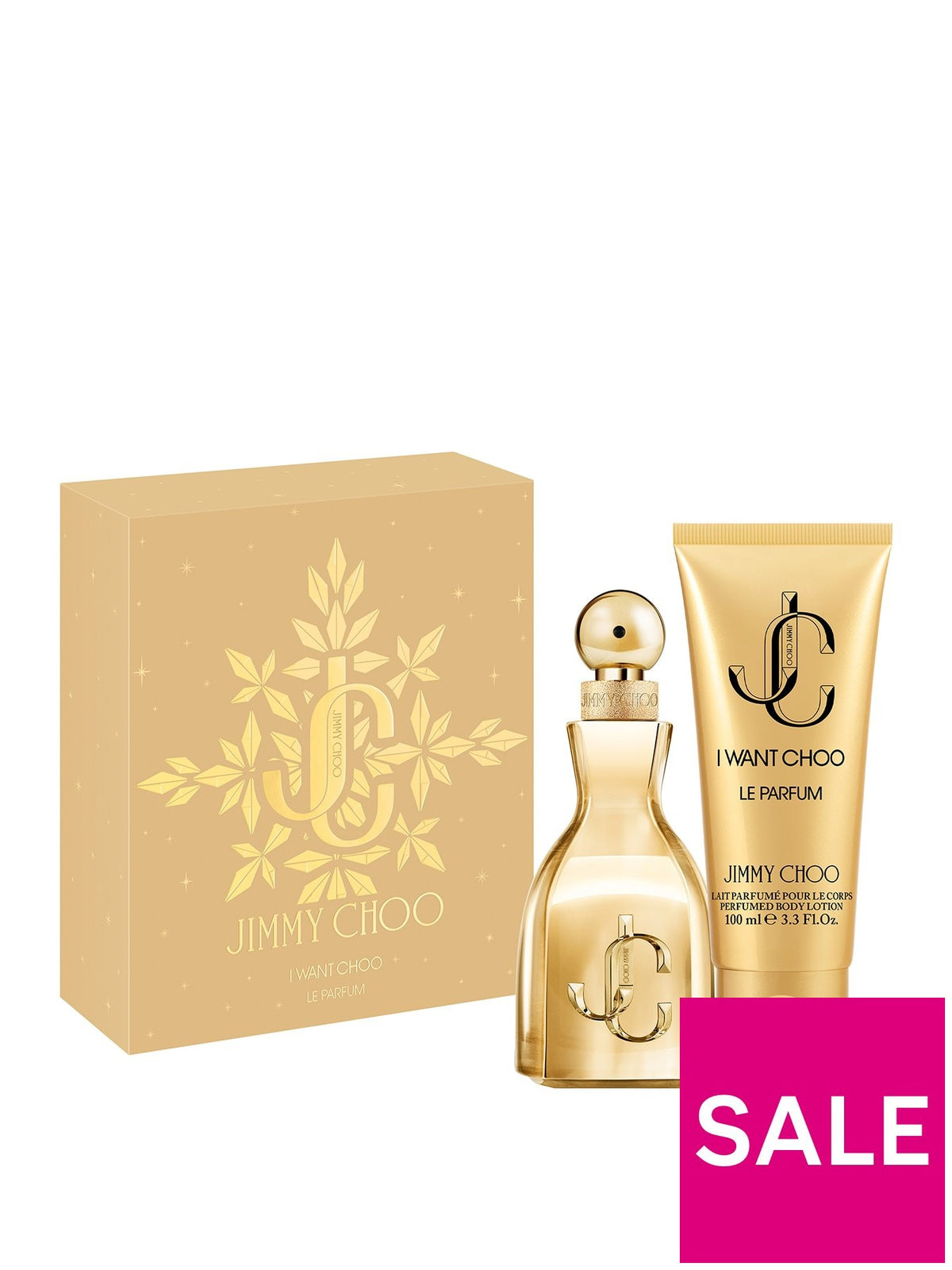 Jimmy Choo Jimmy Choo Gift Set 100ml EDP + 100ml Body Lotion + 7.5ml EDP