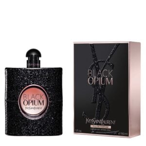 Yves Saint Laurent Black Opium Gift Set 90ml EDP + 10ml EDP + Mini Rouge Pur Couture Lipstick Nu Muse