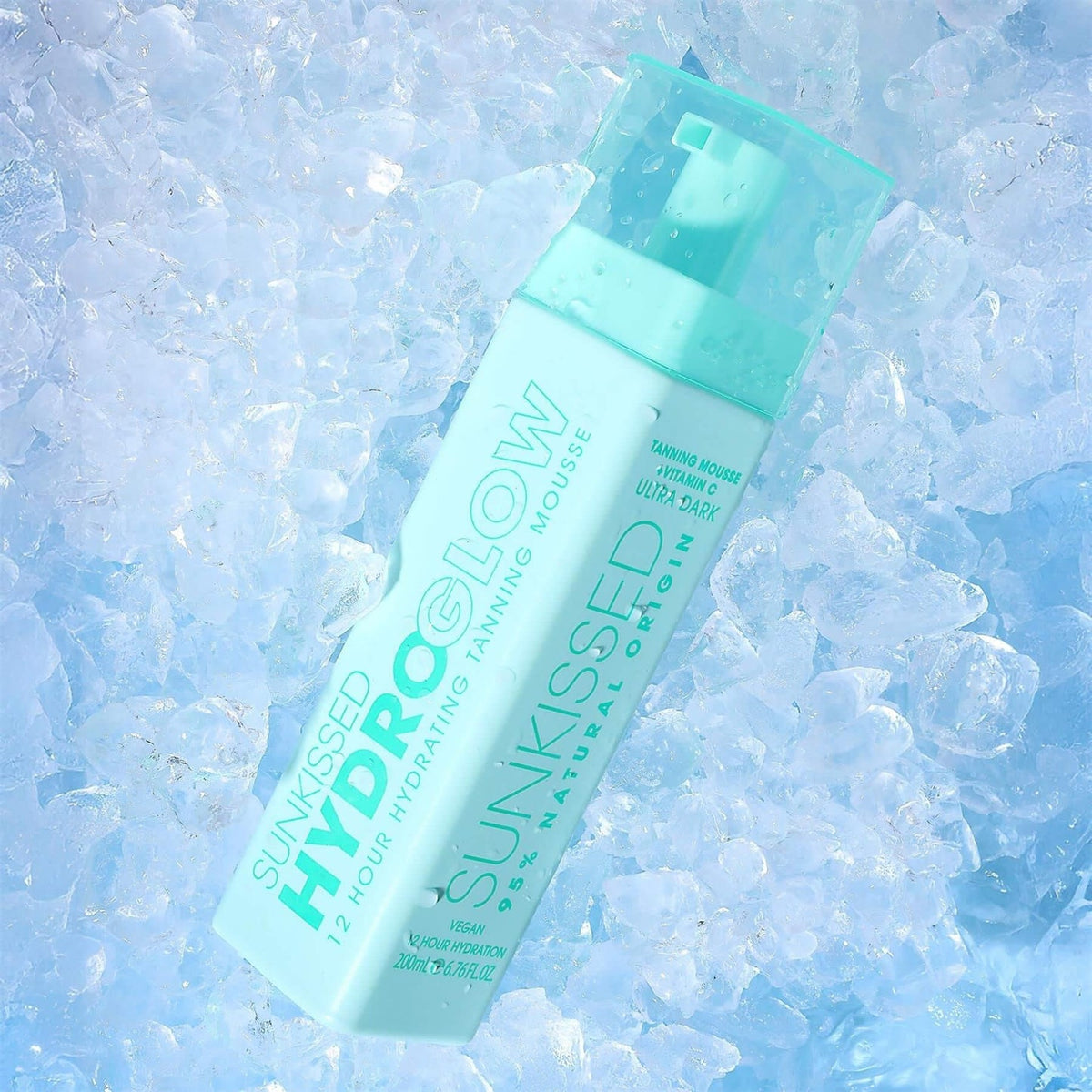 Sunkissed HydroGlow 12 Hour Hydrating Tanning Mousse 200ml - Ultra Dark