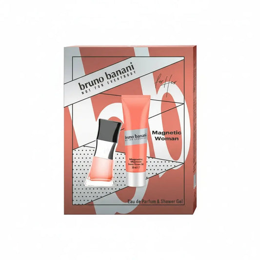 Bruno Banani Magnetic Woman Gift Set 30ml EDP + 50ml Shower Gel