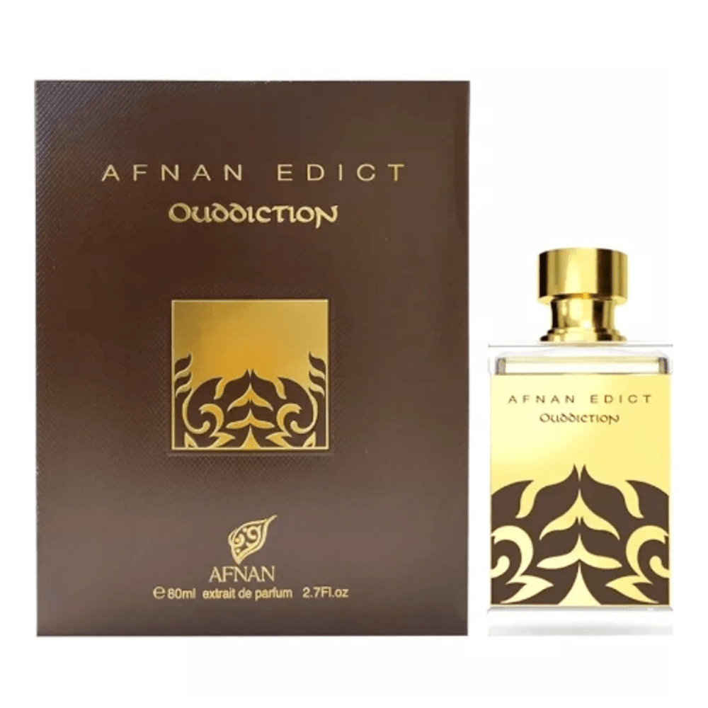Afnan Perfumes Edict Ouddiction Eau de Parfum 80ml Spray