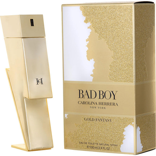 Carolina Herrera Bad Boy Gold Fantasy Eau de Toilette 100ml Spray