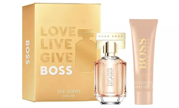 Hugo Boss Boss The Scent For Her Gift Set 30ml EDP + 50ml Body Lotion
