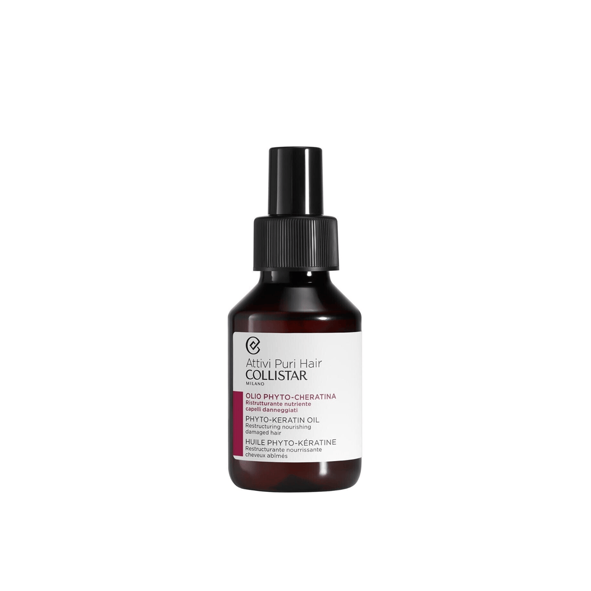 Collistar Pure Active Phyto Keratin Hair Oil 100ml